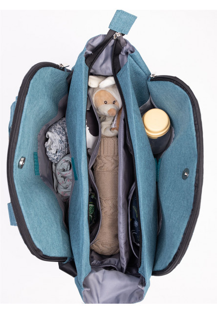 Přebalovací taška na kočárek 2v1 Traveler Bag Ocean Turquoise