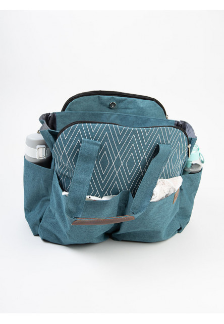 Přebalovací taška na kočárek 2v1 Traveler Bag Ocean Turquoise