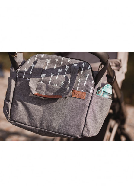 Přebalovací taška na kočárek 2v1 Traveler Bag Space Grey