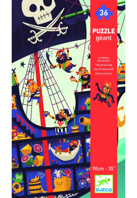 Obrovské puzzle: Pirátsky koráb