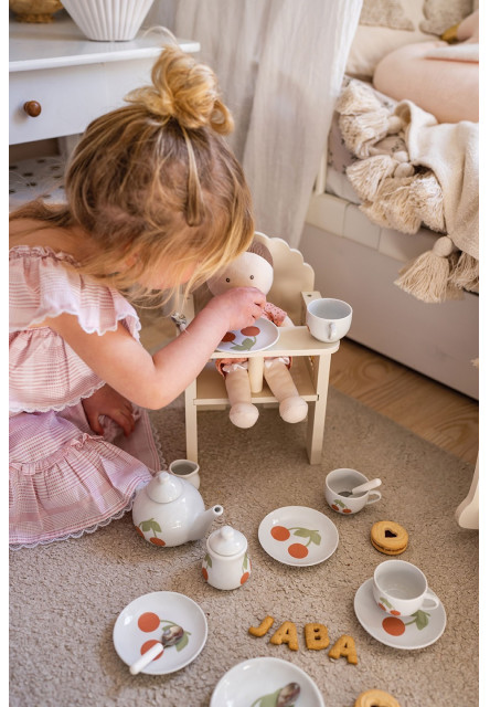 Porcelánový čajový set Třešeň