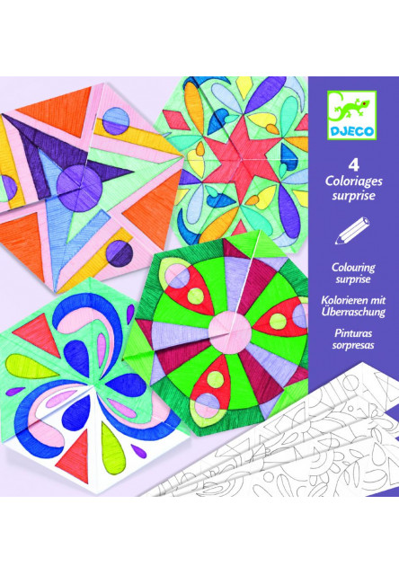 Vyfarbovanie s prekvapením – Ružicové mandaly