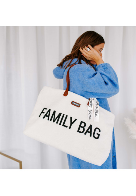 Cestovní taška Family Bag Teddy Off White