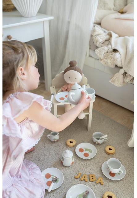 Porcelánový čajový set Třešeň