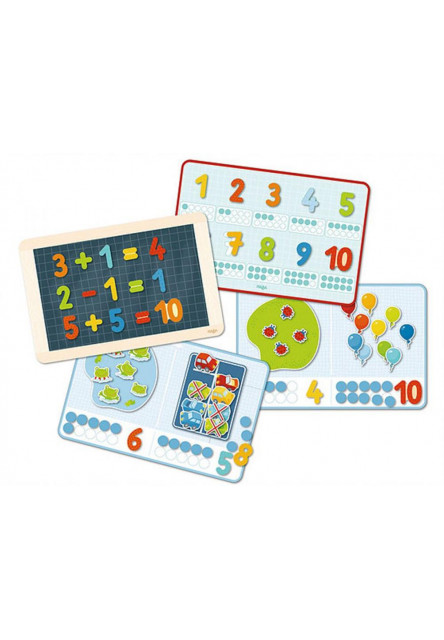 Magnetická kniha a skládačka Matematika