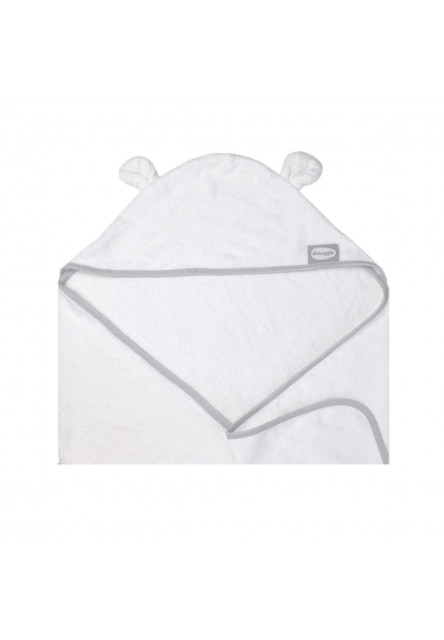 SHNUGGLE Zavinovací osuška s kapucí White (SHN_WTL_WHT)