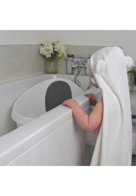 SHNUGGLE Zavinovací osuška s kapucí White (SHN_WTL_WHT)