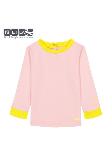 KiETLA plavky s UV ochranou top 2-3 roky (žltá)