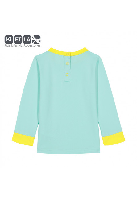 KiETLA plavky s UV ochranou top 2-3 roky (žltá)