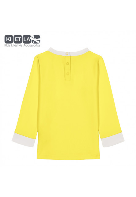 KiETLA plavky s UV ochranou top 2-3 roky (žltá)