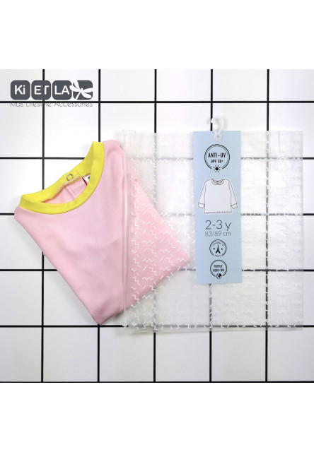 KiETLA plavky s UV ochranou top 2-3 roky (žltá)