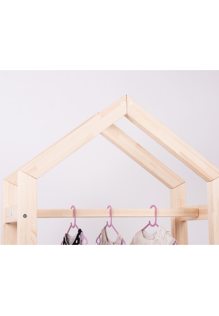 Detský stojan na oblečenie premium dostupné rozměry: 70 cm x 40 cm x 127 cm