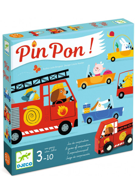 Horí, horí! (Pin Pon!): kooperatívna stolová hra DJECO