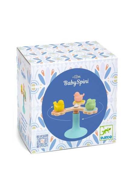 BabySpini: edukačná rotujúca hračka pre najmenších