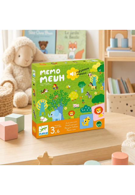 Memo Meuh: Pexeso zvukové-zvieratká