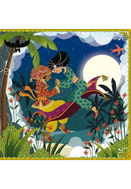 Siluetové puzzle: Aladin