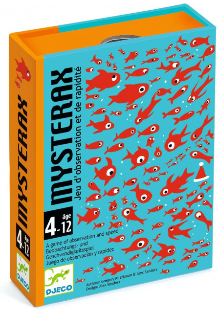 Mysterix: kartová hra na postreh a rýchlosť DJECO