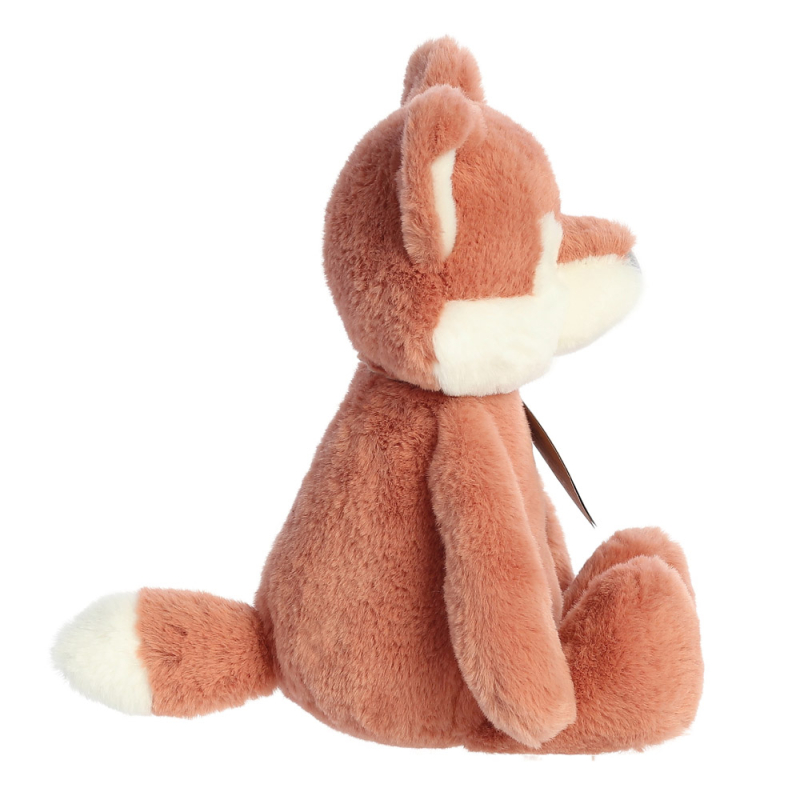 Aurora Ebba Baby Eco Francis 23365 - Sonaglio Peluche Volpe 15 Cm In Plastica Riciclata, Morbido Ed Ecologico